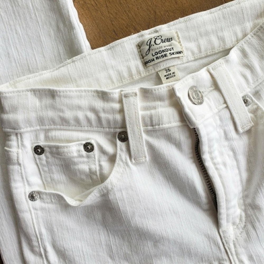 J Crew Lookout High Rise Skinny Jeans